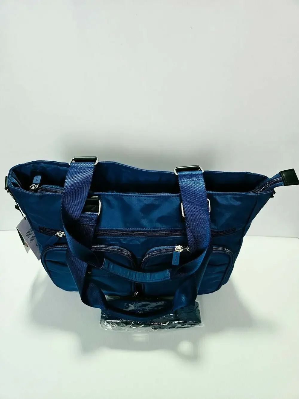 IHKWIP Cargo Catchall Tote with Two Crossbody Straps in French Navy